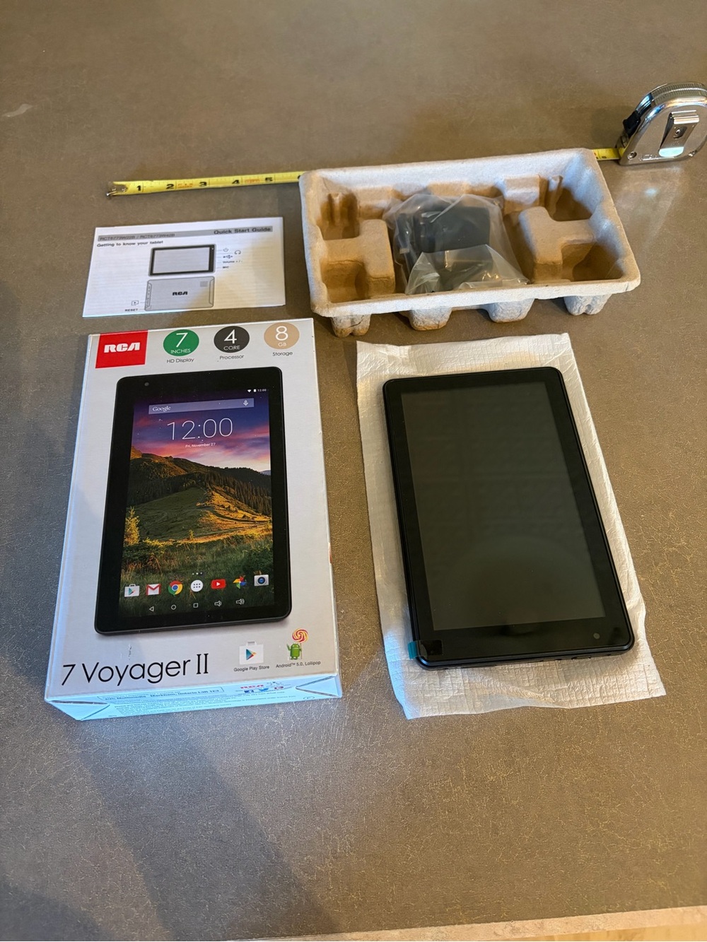RCA 7 Voyager II Bluetooth WiFi Tablet Open Box